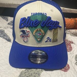 New Era Blue and Cream Blue Jays Cap